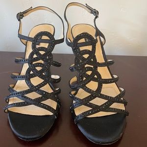 Perfect For Prom, Spring Formal, or Wedding -Beaded Heels- So Pretty & Like New-